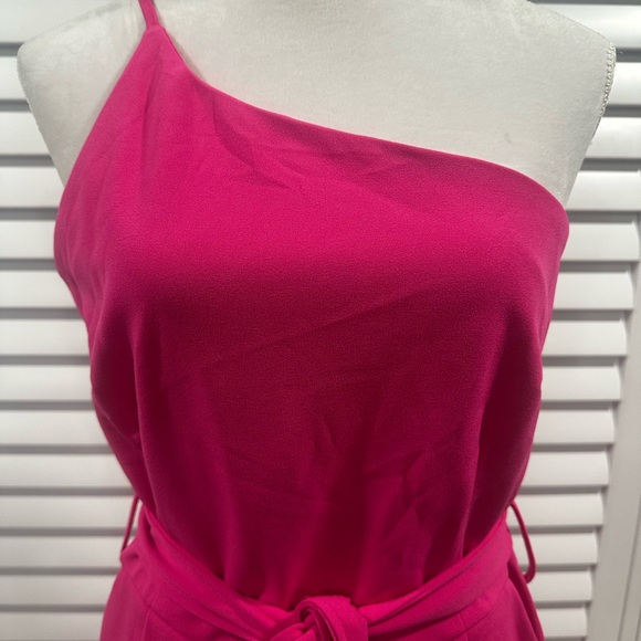 1 Shoulder Dressy Jumpsuit - Picture 4 of 4